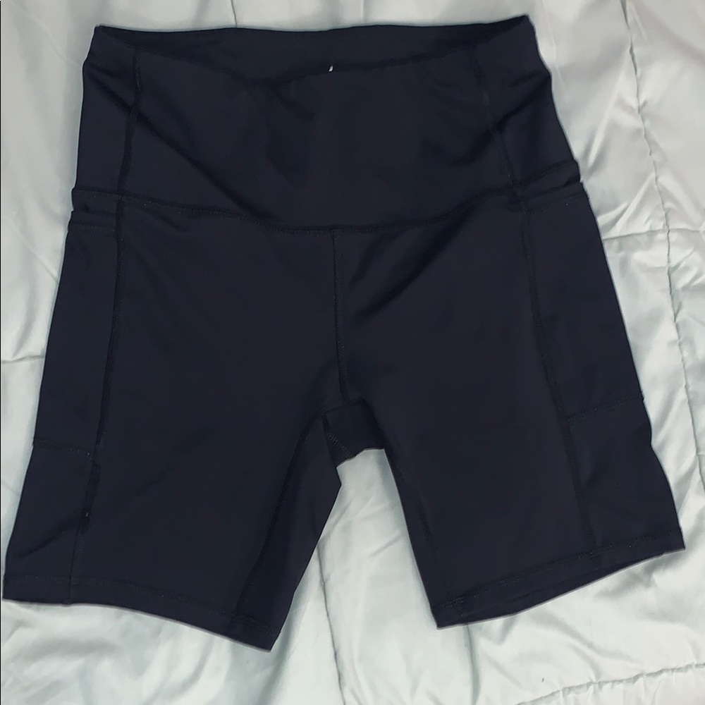 RBX Black Bike Shorts High Waist Athletic Fit